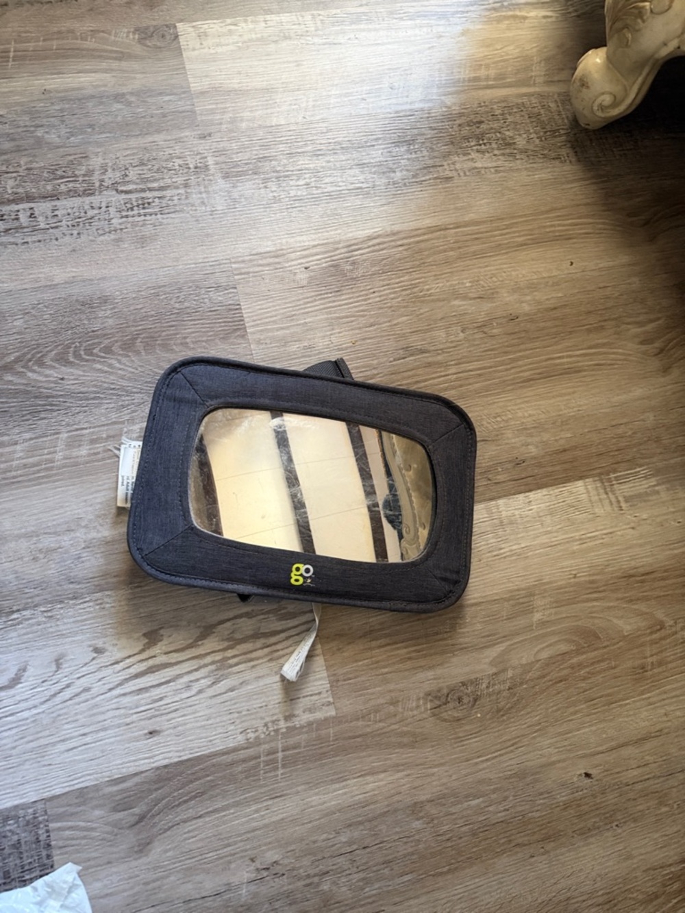 Goldbug Go Baby Black Car Seat Back Mirror